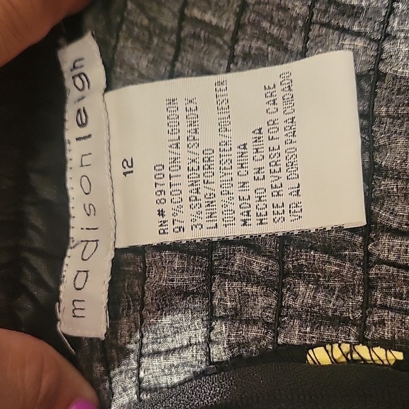 Madison Leigh Women Black Floral Sleeveless Midi Dress, Size: 12 - Picture 8 of 11